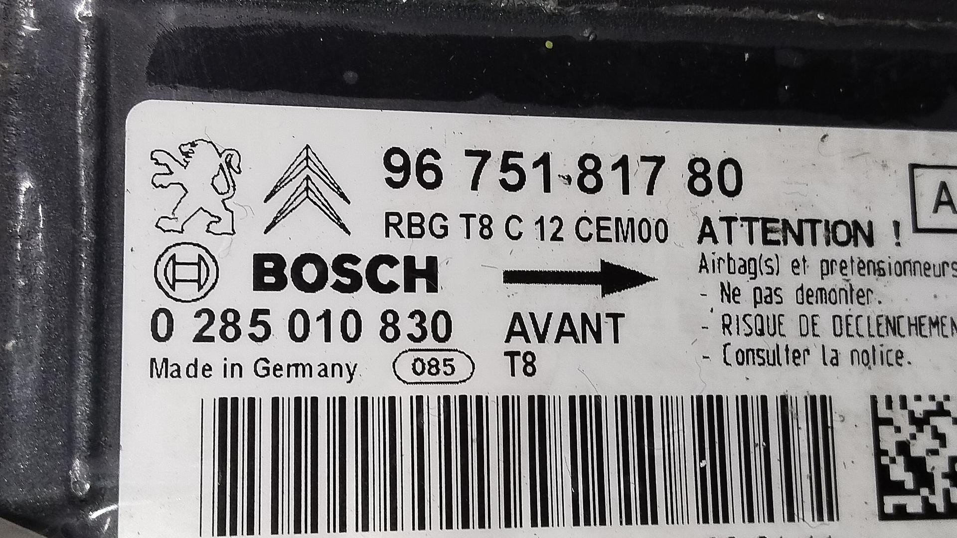 Блок управления Air Bag Peugeot 5008 купить в России